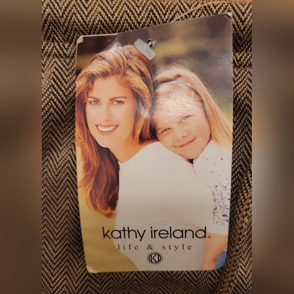 New, Vintage Kathy Ireland Life & Style, Drawstring Waist Skirt, Large, Kmart - Picture 4 of 7